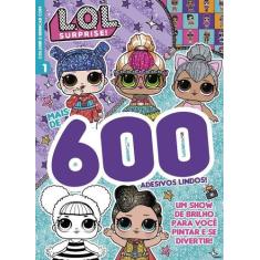 Livro para Colorir LOL Surprise com Adesivos