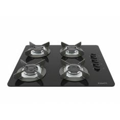 Cooktop Fogatti Safe Ferro Fundido 4 Bocas A Gas Preto Bivolt