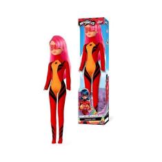 Boneca Ladydragon 30Cm Miraculous Fashion Doll Baby Brink, Vermelho