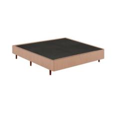 Base Box Casal 138x188x37cm Mannes Bege