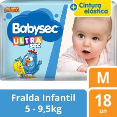 Fralda Babysec Sofyts Ultra Jumbinho M C/18 Un 
