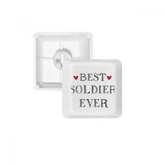 Best Soldier Ever Quote Teclado mecânico PBT Gaming Upgrade Kit