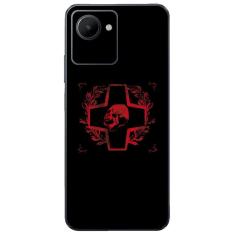 Capa Adesivo Skin023 Verso Para Realme C30s (2022)