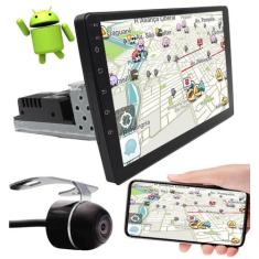Multimídia H-Tech Android Ht-9722 9 Pol Espelha Bt Câmera Ré