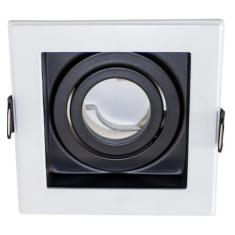 kit 3 Spot Recuado Embutir Conecta Bella Iluminação Gu10 Mr11 preto e 