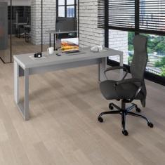 Escrivaninha Industrial 190cm x 60cm Pés Metal F5 Office - F5 Office G