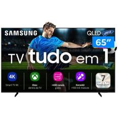 Smart TV 65" Samsung Ultra 4K QLED QN65Q7FAAGXZD Tizen Q4 AI 3 HDMI, 6