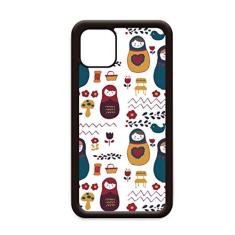 Capa russa Matrioska russa para iPhone 11 Pro Max para Apple Mobile Case