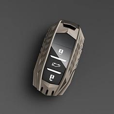 Porta-chaves do carro Capa de liga de zinco inteligente, adequado para changan cs35 plus cs35 cs15 cs75 cs95 cx20 cs1 2018, porta-chaves do carro ABS Smart Car chaveiro
