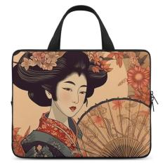 Bolsa para laptop compatível com MacBook Pro M3/M2/M1, MacBook Pro, MacBook Air, iPad Pro, Surface Pro 9/8 de 15 polegadas, bolsa de borracha de cloropreno