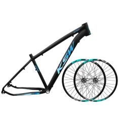 Quadro MTB Aro 29 KSW XLT 100 + Par Roda Aro 29 KOG Rosca