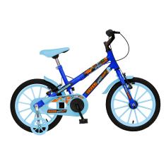 Colli Bike, Bicicleta Dinos Spinossauro Aventuras, Aro 16, quadro 12", Com Freios V-Brake, Com Rodas de Apoio e Capa Corrente