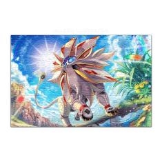 Quebra Cabeça Personalizado Pokemon Lendario Solgaleo 120 Pç