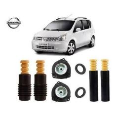 4 Kit Coxim Batente Dianteiro Traseiro Nissan Livina 2010 2011 2012 20