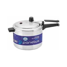 Panela de Pressão 4,5 Litros Polida Panelux, 4,5L, Prata