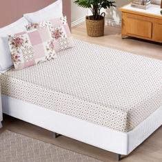 Jogo de Cama Queen Bouti 03 Peças Rosa Matura - BIA ENXOVAIS
