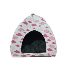 Toca Pet Cabana Nuvem Casinha Cama Almofada 2x1 Iglu M - Multiflex, nu
