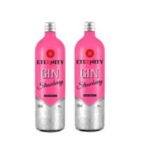 Kit Gin Eternity Strawberry - Gin Doce 950ml 2 unidades