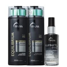 Kit TRUSS Equilibrium + Illuminatte Oil Trio (3 Produtos)