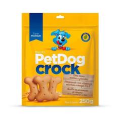 Biscoito Pet Dog Crock Tradicional para Cães - 250g