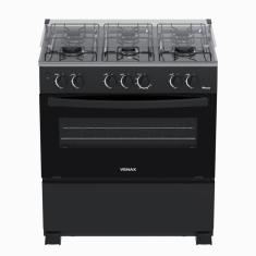 Fogao a Gas 6 Bocas Venax Picasso GIII Preto
