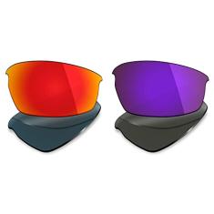 2 pares de lentes polarizadas de reposição para óculos de sol Oakley Bottlecap – Opções