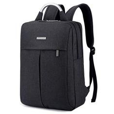 Mochila de ombro portátil portátil neutro bolsa de ombro empresarial à prova de água Nylon desgaste mochila multi-camada à prova de choque para computador