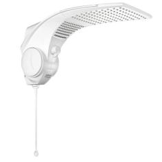 Chuveiro / Ducha Duo Shower Quadrado Eletrônico Turbo Branco Lorenzett