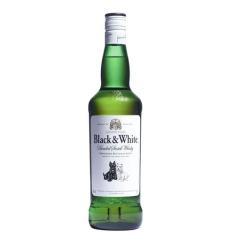 Whisky Black & White 1000ml, 1L