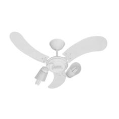 Ventilador De Teto New Spot Delta Branco 3 Pás De Mdf 110V