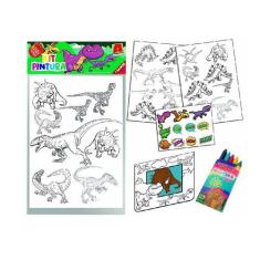 Kit de Pintura Dinossauros - Algazarra