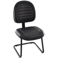 Cadeira Executiva Base Fixa em S Linha Office Gomada - Design Office