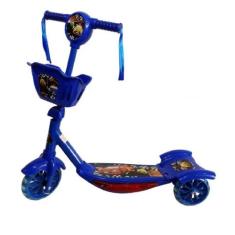 Patinete Infantil 3 Rodas Com Música E Luz Led Radical Criança Infanti