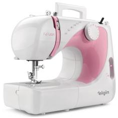 Máquina de Costura Elgin Futura 14 Pontos Jx-2040 Costura Jeans Comple