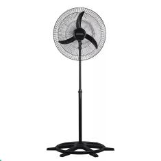 Ventilador Chão Coluna Preto 3p 60cm Ventisol Preto