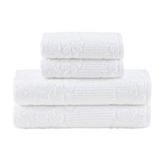 Kit Jogo De Toalhas Buddemeyer 4 Peças Banhão e Rosto Lollipop 100% Al