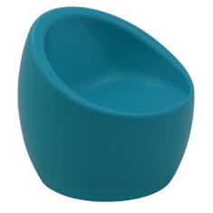 Poltrona Oca Infantil Tramontina Em Polietileno Azul