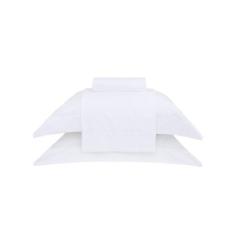 Jogo De Cama Queen Cetim 300 Fios Buddemeyer Damask Branco