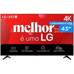Smart TV 43" LG 4K Ultra HD 43UA7500PSA webOS 25 AI Processor 4K Gen8 