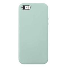 Capinha Compatível Com iPhone 5 E 5s Se Silicone com interior aveludad