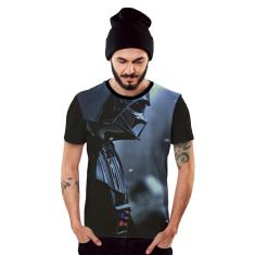 Camiseta Darth Vader Star Wars Armadura Negra-Masculino
