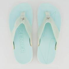 Chinelo Kenner NK6 Pro Branco e Azul-Unissex