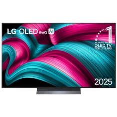 Smart TV 4K LG OLED 83" Polegadas Processador α9 Gen8 AI, WebOS 25 e Wi-Fi - OLED83C5PSA