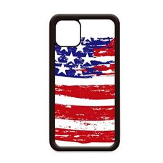 Capa Bend Stars and Stripes America Country Flag para iPhone 12 Pro Max para Apple Mini Mobile Case