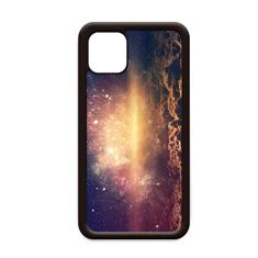 Capa Golden Space Nebula Cosmic Pattern para iPhone 12 Pro Max para Apple Mini Mobile Case Shell