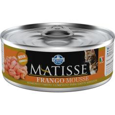 Ração Úmida Farmina Matisse Frango Mousse para Gatos Adultos - 85 g