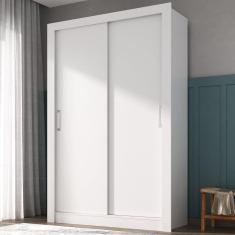 Guarda Roupa Solteiro 2 Portas - Yescasa Branco