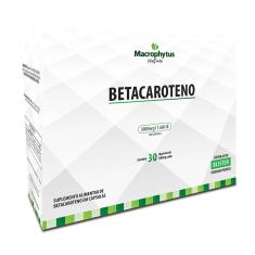 Betacaroteno 300mg 30 cápsulas (1.666UI) Macrophytus 