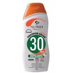 Protetor Solar FPS 30 120ML 1/3 UVA C/ Repelente Nutriex