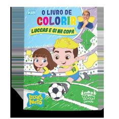 Livro - O livro de colorir Luccas e Gi na Copa - Pixel